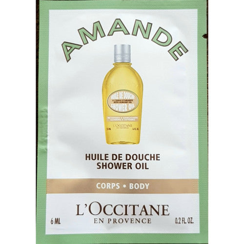L'OCCITANE AMANDE HUILE DE DOUCHE BRUSSEOLIE 6ML 0,2 fl. oz.