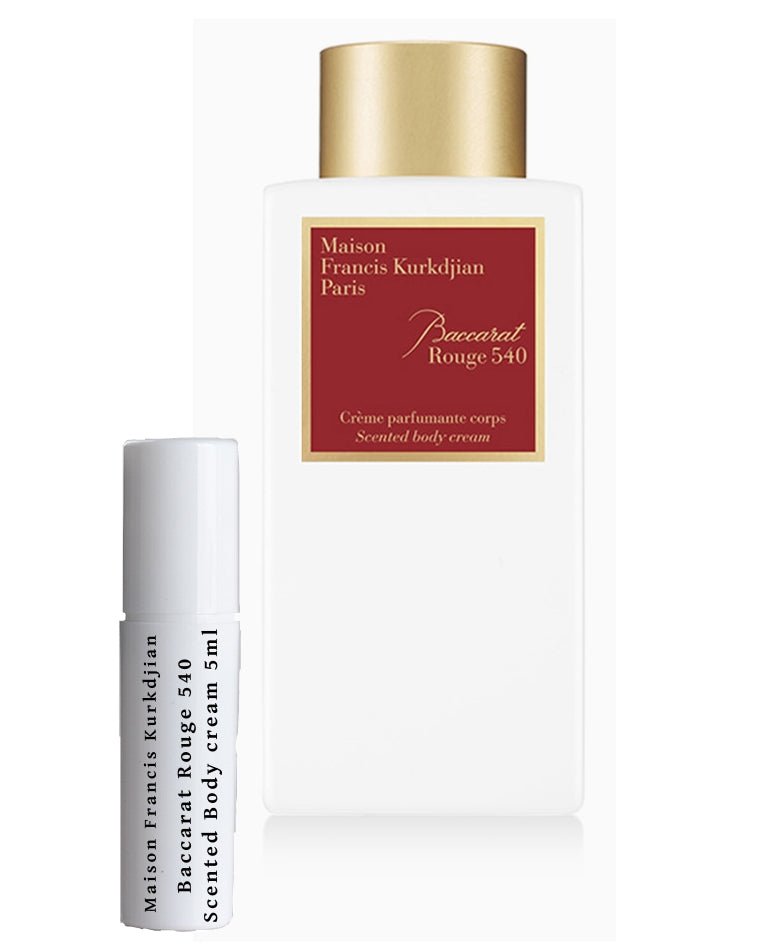Maison Francis Kurkdjian Baccarat Rouge 540 Duftende kropscreme prøve 5ml
