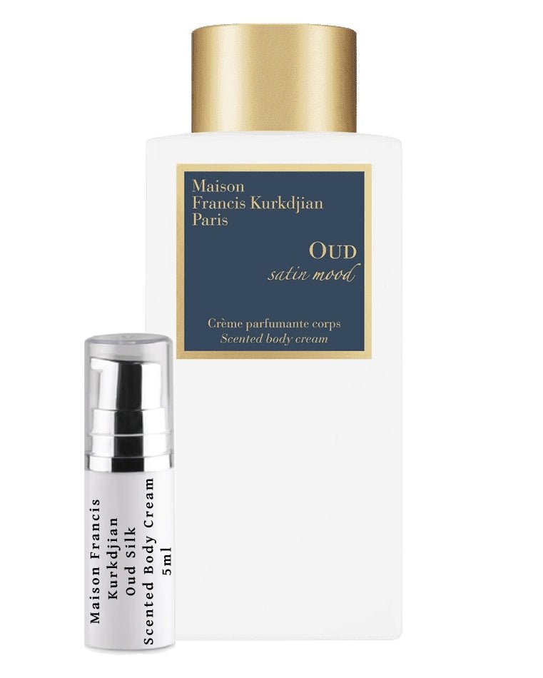 Maison Francis Kurkdjian Oud Silk Scented Body Cream prøve 5 ml rejsespray