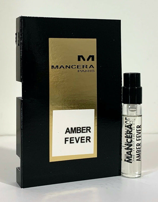 Mancera Amber Fever officiel duftprøve 2ml 0,06 fl. oz., Mancera Amber Fever 2ml 0,06 fl. oz. officiel parfumeprøve