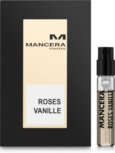 Mancera Roses Vanille 2ml 0,06 fl.oz officiel parfumeprøve