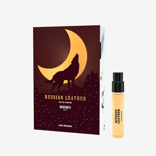Memo russisk læder 1,5 ml / 0,5 Fl. Oz. officielle prøve