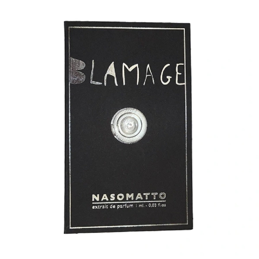 Nasomatto Blamage officiel parfumeprøve 1ml