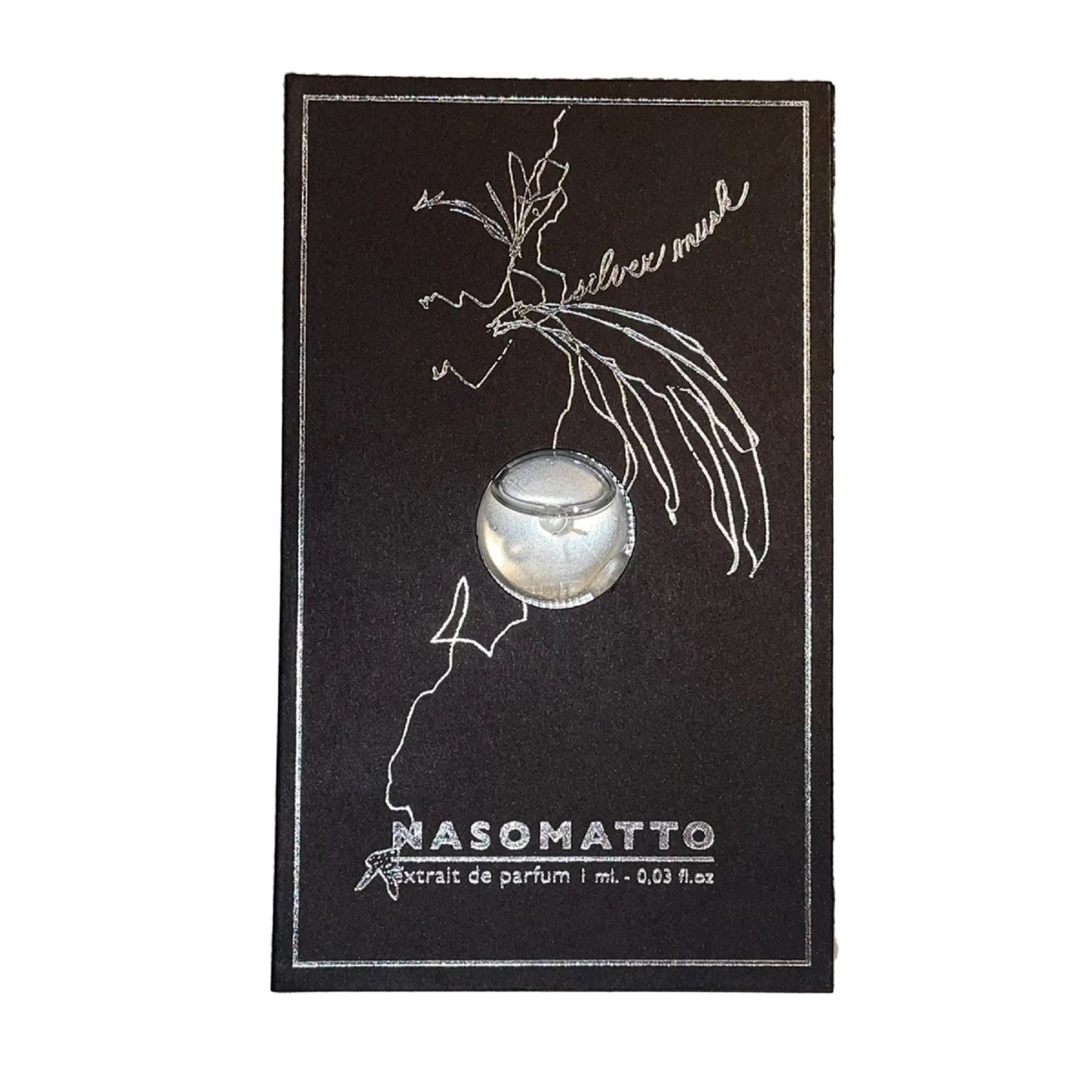 Nasomatto Silver Musk officiel parfumeprøve 1ml