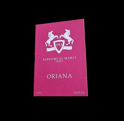 Parfums De Marly Oriana officielle parfumeprøver 1,5 ml 0,05 fl. o.z.