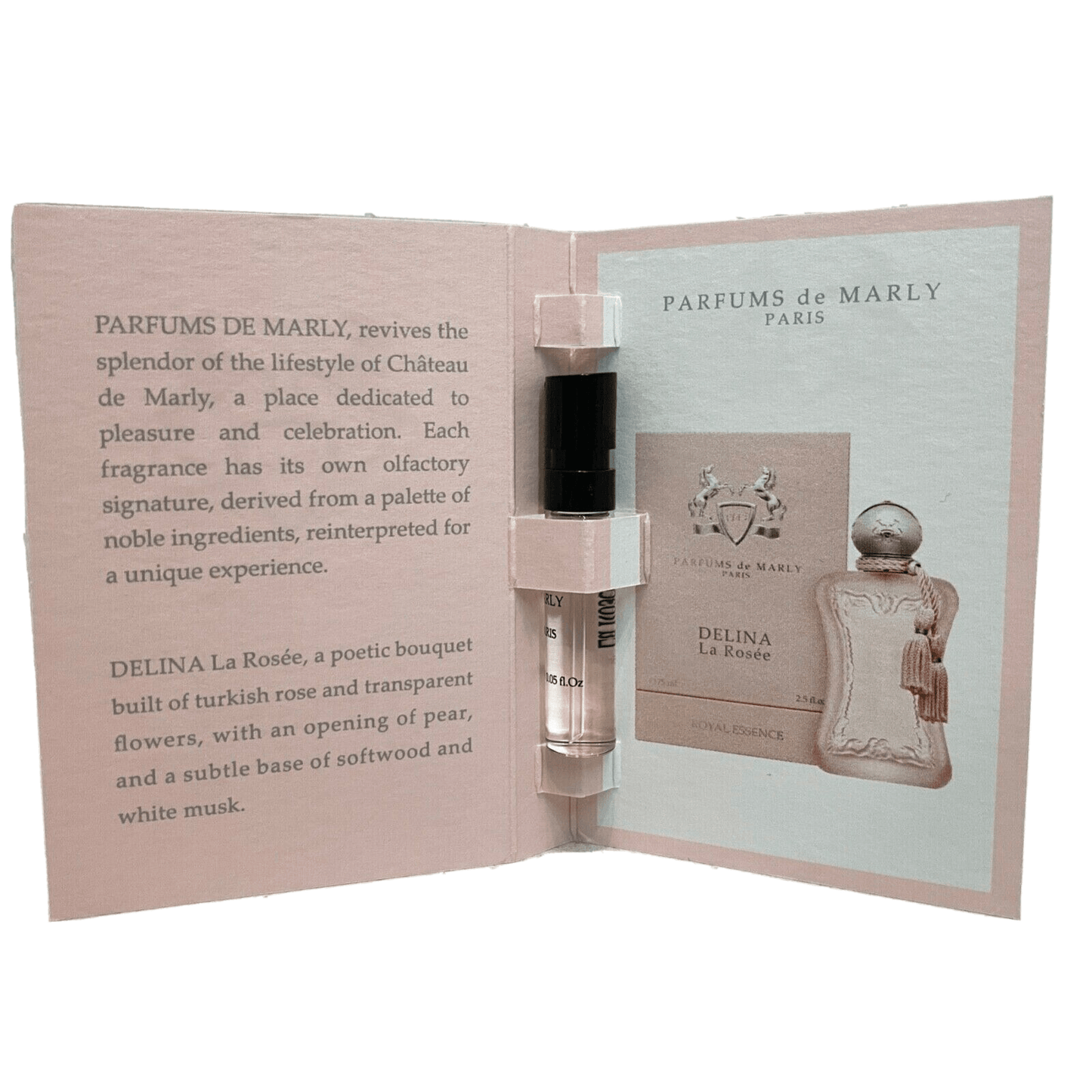 Parfums De Marly Delina La Rosee officiel parfumeprøve 1,5 ml 0,05 fl. o.z.