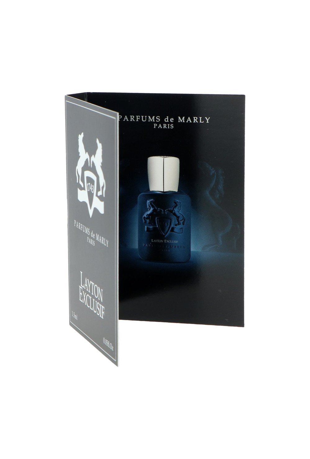 Parfums De Marly Layton Exclusif officiel parfumeprøve 1,5 ml 0,05 fl. o.z.