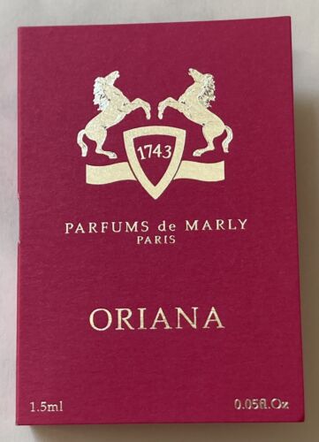 Parfums De Marly Oriana officielle duftprøver 1,5 ml 0,05 fl. o.z.