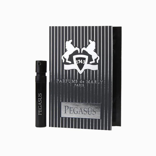 Parfums De Marly Pegasus 1,5ml 0,05 fl. o.z. Officiel parfumeprøve, Parfums De Marly Pegasus 1,5 ml 0,05 fl. o.z. offizielle Parfümprobe, Parfums De Marly Pegasus 1,5ml 0,05 fl. o.z. muestra de parfume oficial, Parfums De Marly Pegasus 1,5ml 0,05 fl.