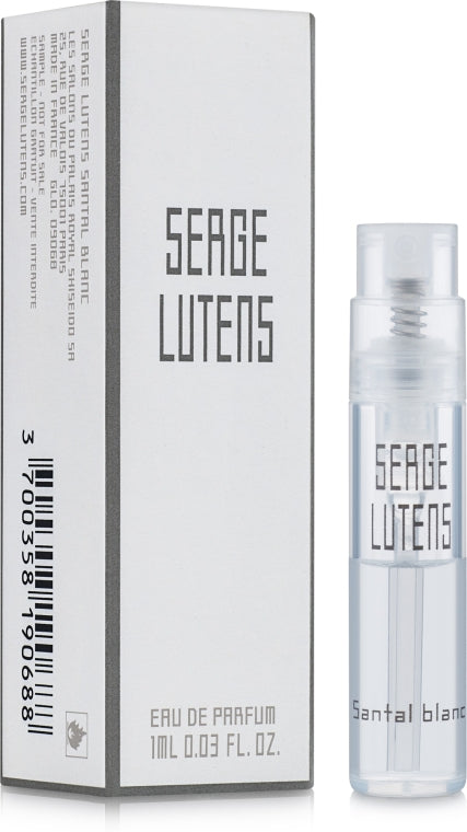 Serge Lutens Santal Blanc 1ml 0,03 fl. oz. officielle duftprøver