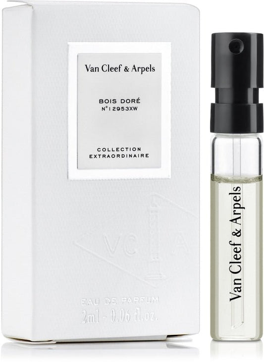 Van cleef & arpels bois dore 2ml o.z. Officiel parfumeprøve, Van cleef & arpels bois dore 2ml o.z. offizielle Parfümprobe, Van cleef & arpels bois dore 2ml o.z. muestra de parfume oficial, Van cleef & arpels bois dore 2ml o.z. 液量オンス公式香水サンプル, Van clee