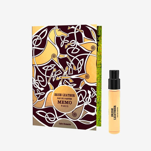 Memo irsk læder 1,5 ml / 0,5 Fl. Oz. officiel parfumeprøve