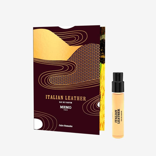 Memo italiensk læder 1,5 ml / 0,5 Fl. Oz. officielle prøve