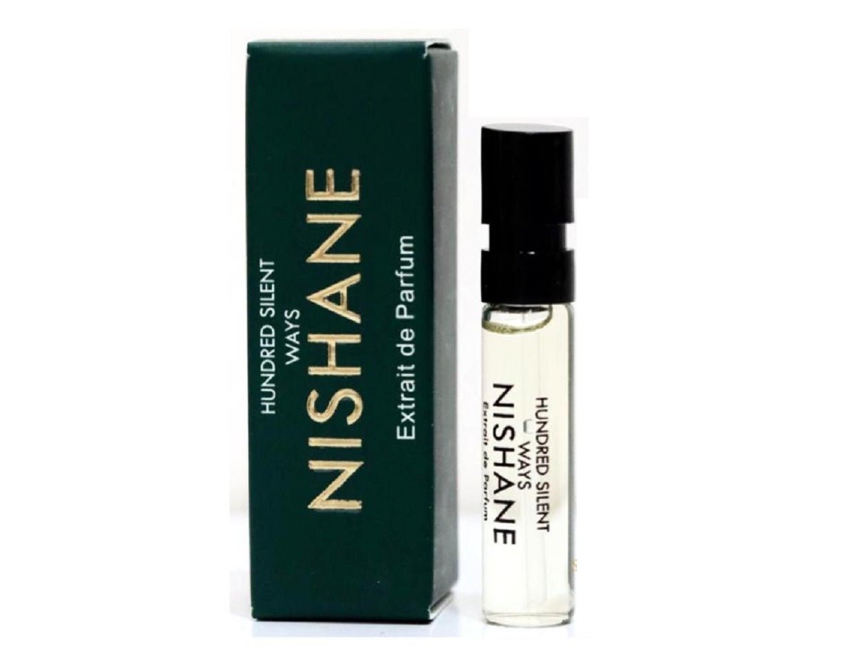 Nishane Hundred Silent Ways 1,5 ml 0,05 fl. o.z. Officiel parfumeprøve, Nishane Hundred Silent Ways 1,5 ml 0,05 fl. o.z. offizielle Parfümprobe, Nishane Hundred Silent Ways 1,5 ml 0,05 fl. o.z. muestra de parfume oficial, Nishane Hundred Silent Ways