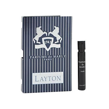 Parfums De Marly Layton officiel duftprøve 1,5 ml 0,05 fl. o.z.