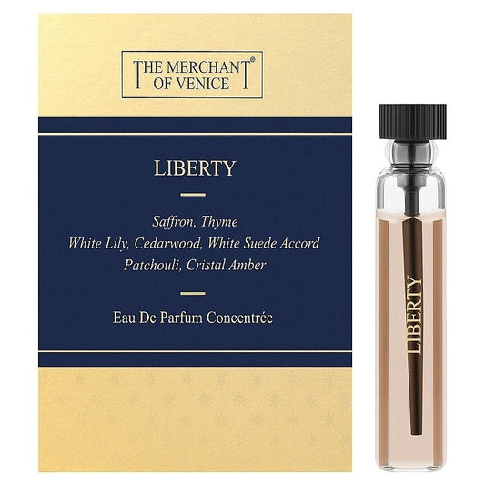 The Merchant of Venice Liberty 2ml Officiel parfumeprøve, The Merchant of Venice Liberty 2ml 液量オンス公式香水サンプル, The Merchant of Venice Liberty 2ml офимнариална п, The Merchant of Venice Liberty Liberty 2ml échantillon de parfum officiel, The Merchant of