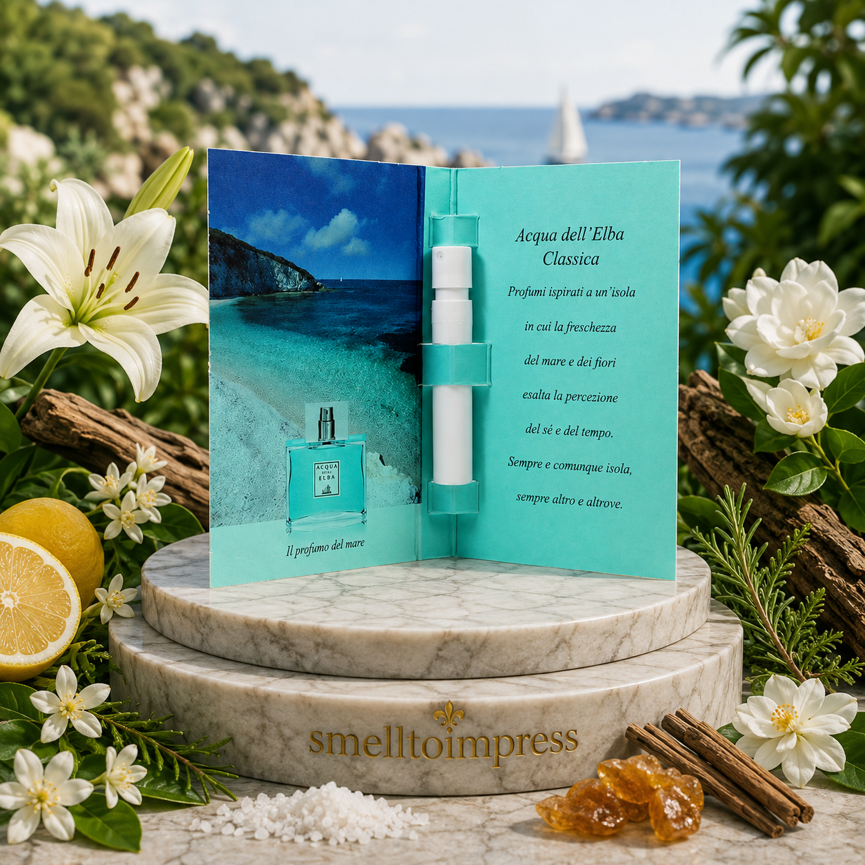 billede af Acqua dell' Elba Classica officiel parfumeprøve 1,2 ml 0,04 fl. oz