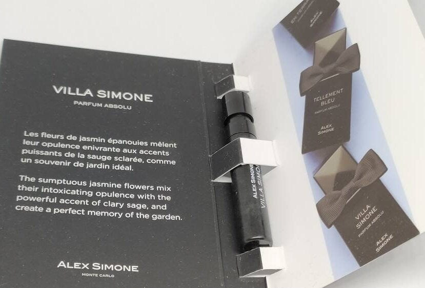 Alex Simone Villa Simone Parfum Absolu 1,2ml 0,04 fl. oz. officielle parfumeprøver