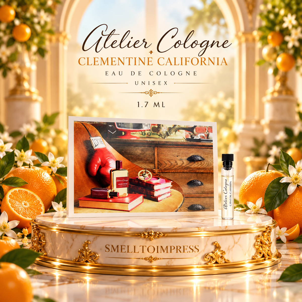billede af Atelier Cologne Clementine California Eau De Cologne 1,7 ml officiel parfumeprøve
