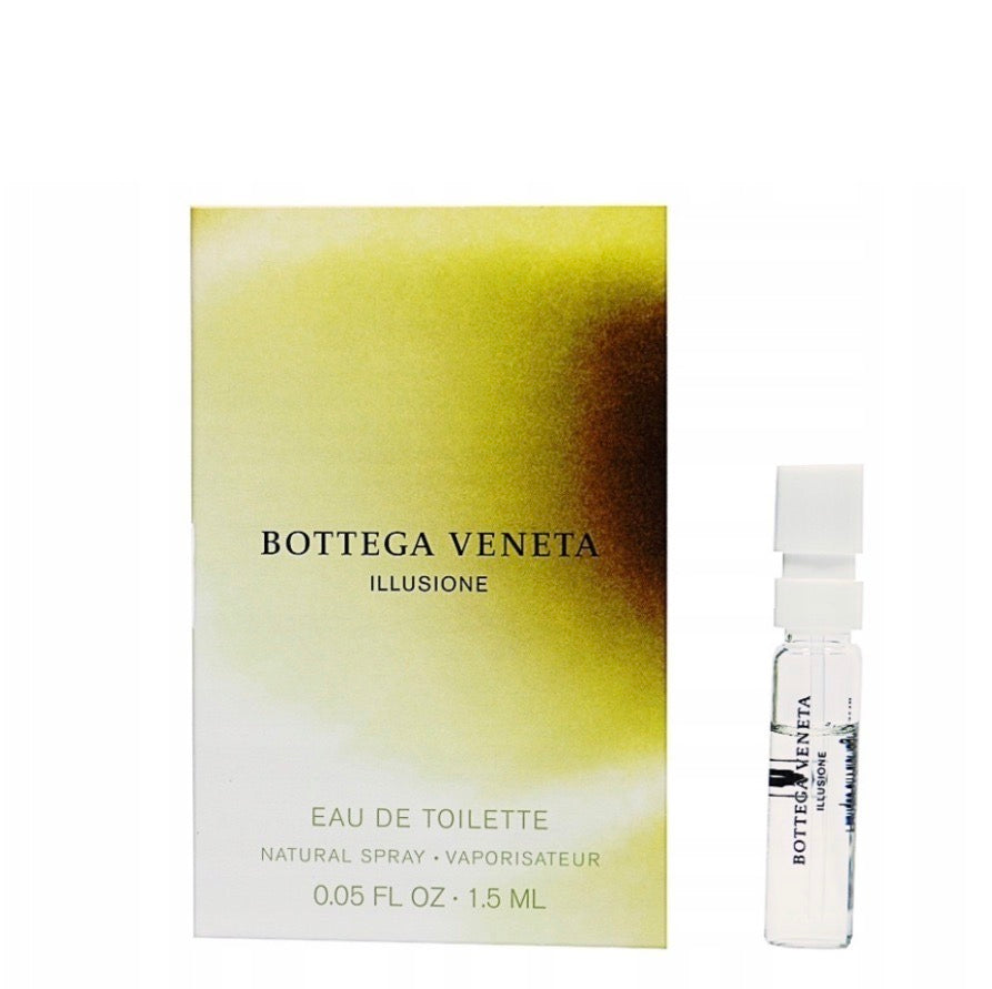 Bottega Veneta Illusione Men 1,5ml 0,07 fl. oz. officiel parfumeprøve, Bottega Veneta Illusione Men 1,5ml 0,07 fl. oz. officiel duftprøve