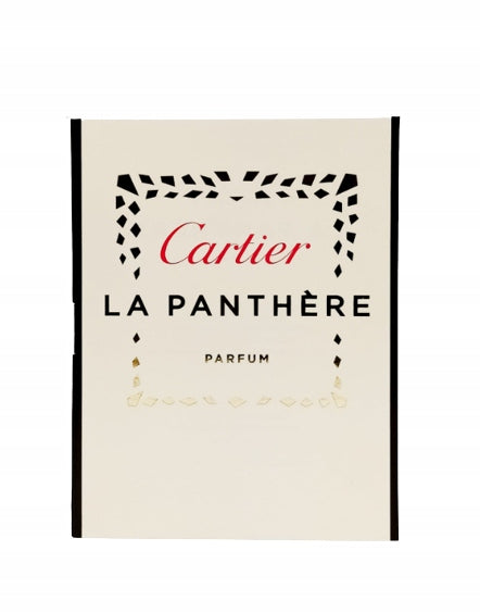 Cartier La Panthere 1,5 ml 0,05 fl. o.z. officiel parfumeprøve