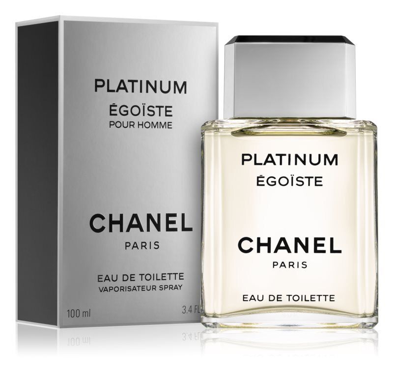 CHANEL Platinum Egoiste 100ml parfumeprøver inkl