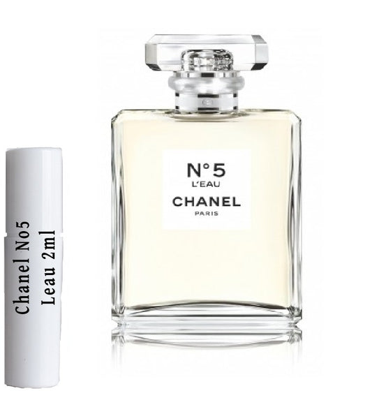 Chanel No 5 L' Eau perfume samples
