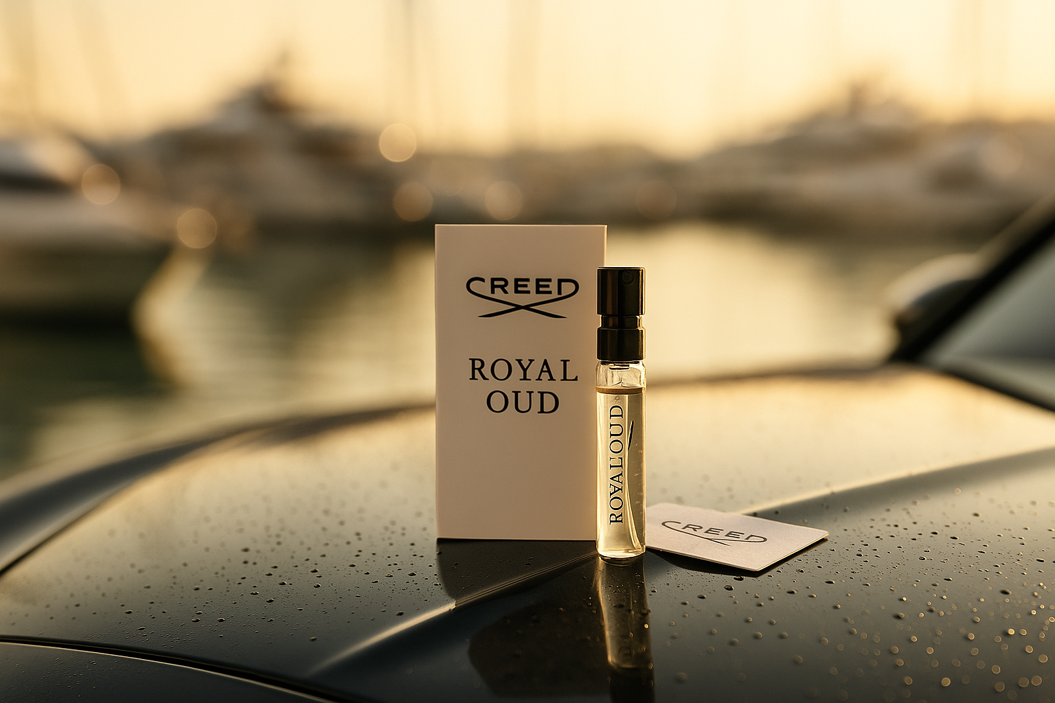 Creed Royal Oud edp 2ml 0,06 fl. oz. officiel parfumeprøve parfumetester