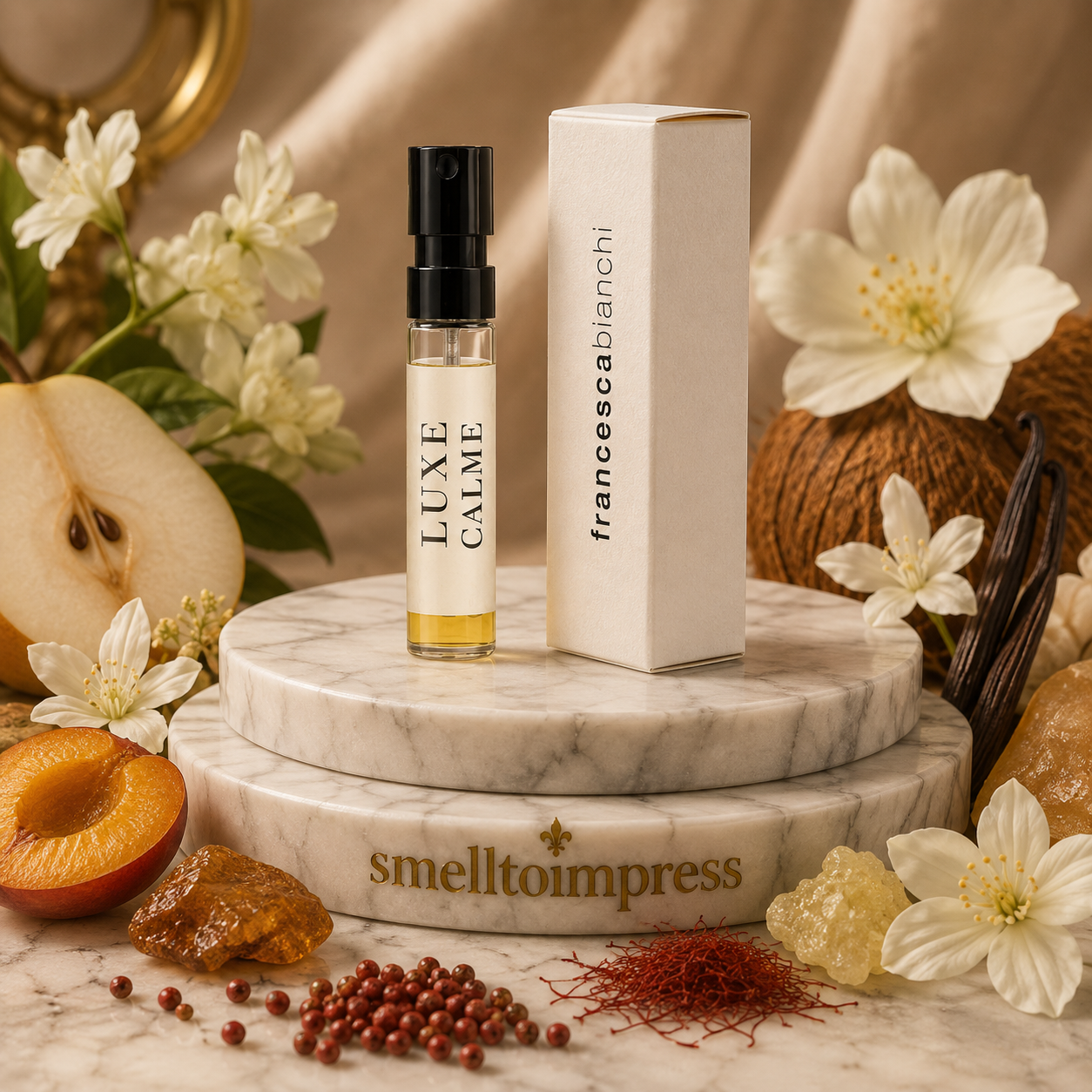 billede af Francesca Bianchi Luxe Calme Volupte officiel parfumeprøve 1,5 ml 0,07 fl. oz.