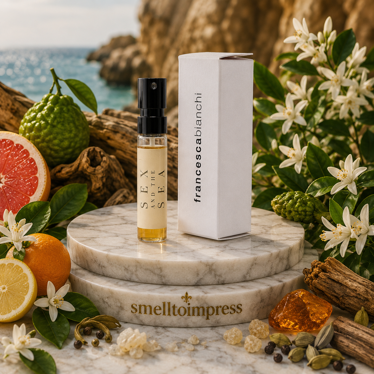 billede af Francesca Bianchi Sex and the Sea Neroli officiel parfumeprøve 1,5 ml 0,07 fl. oz.