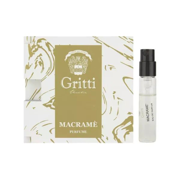 Gritti Macrame officiel parfumeprøve 2 ml 0,06 fl. oz.