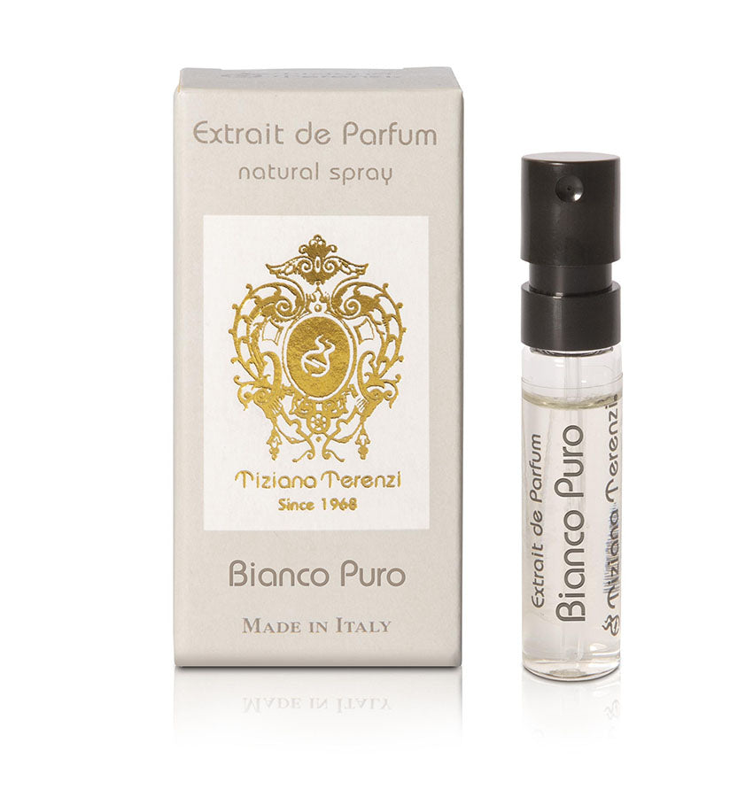 TIZIANA TERENZI Bianco Puro Extrait de parfum 0,05 OZ 1,5 ML officiel parfumeprøve