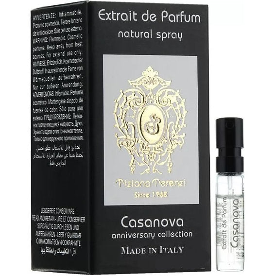 TIZIANA TERENZI Casanova Extrait de parfum 0,05 OZ 1,5 ML officiel parfumeprøve