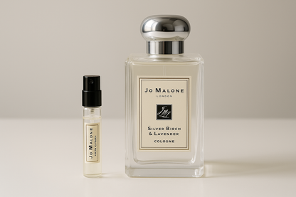 Jo Malone Silver Birch & Lavender Cologne parfumeprøver
