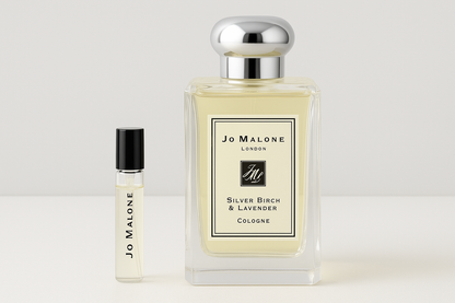 Jo Malone Silver Birch & Lavender Cologne parfumeprøver