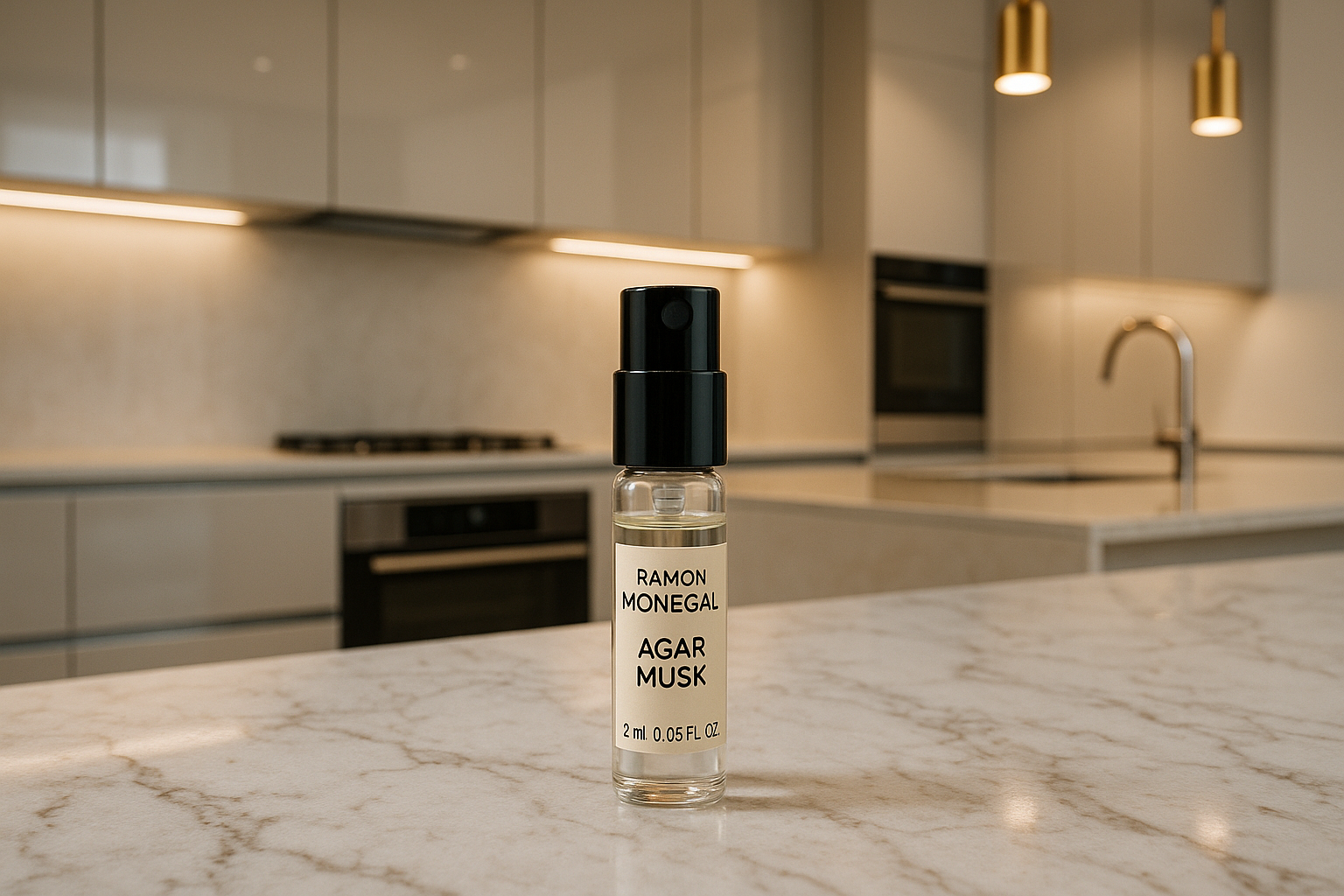 Ramon Monegal Atractone Musk officiel parfumeprøve 2ml 0,06 fl.o.z. parfume tester