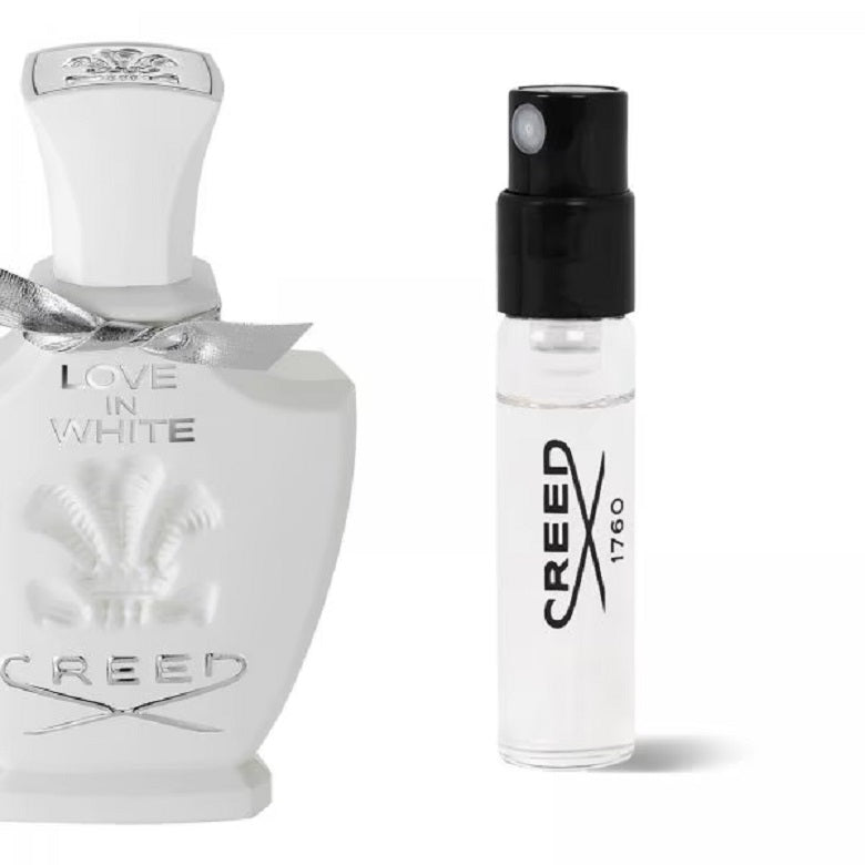 Creed Love in White edp 2ml 液量オンス公式香水サンプル, Creed Love in White edp 2ml официална парфюмна проба, Creed Love in White officielt, 2ml edp 2ml virallin hajuvesinäyte, Creed Love in White edp 2ml oficjalna próbka parfum, Creed Love in White edp 2ml offiz