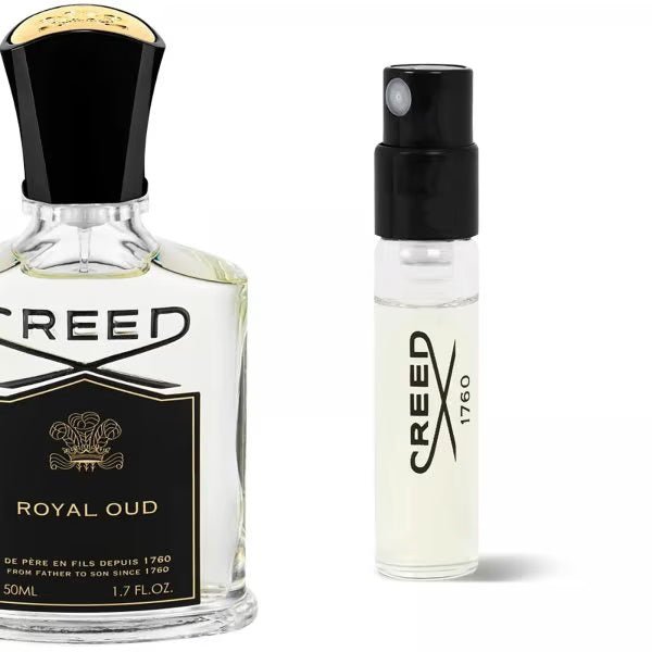 Opgrader dit duftspil med det luksuriøse Creed Royal Oud edp. Prøv det med den officielle 2ml 0,06 fl. oz. parfumeprøve, før du forpligter dig til flasken i fuld størrelse. Løft dine sanser med denne fantastiske duft.