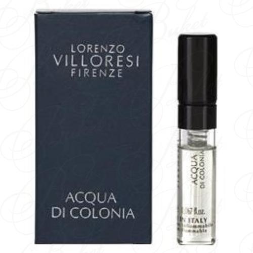 Lorenzo Villoresi Firenze Acqua Di Colonia officiel duftprøve 2ml