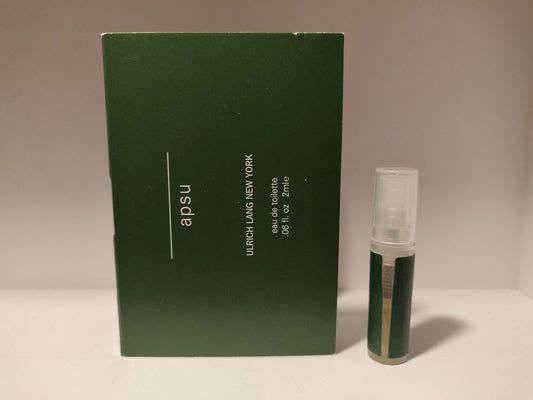 Ulrich Lang Apsu 2ml 0,06 fl. oz. officielle parfumeprøver parfumetester