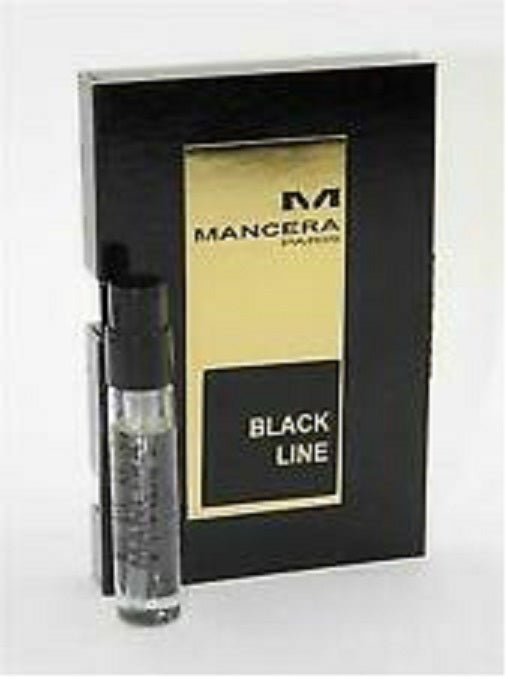 Mancera Black Line officiel prøve 2ml 0,07 fl. oz., Mancera Black Line 2ml 0,06 fl. oz. officiel parfumeprøve